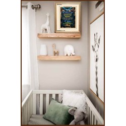 THE WORD OF GOD   Inspirational Wall Art Wooden Frame   (GWCOV6637)   