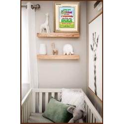 AND BABES SHALL RULE   Contemporary Christian Wall Art Frame   (GWCOV6856)   