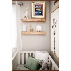 THE SALVATION OF GOD   Bible Verse Framed for Home   (GWCOV8036)   