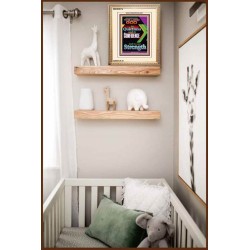 YOUR STRENGTH   Contemporary Christian Wall Art Acrylic Glass frame   (GWCOV8174)   