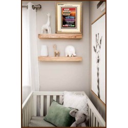THROUGH THE BLOOD OF HIS SON   Inspiration Wall Art Frame   (GWCOV8836)   