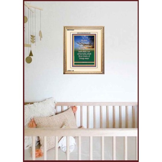 THE RIVERS OF LIFE   Framed Bedroom Wall Decoration   (GWCOV241)   