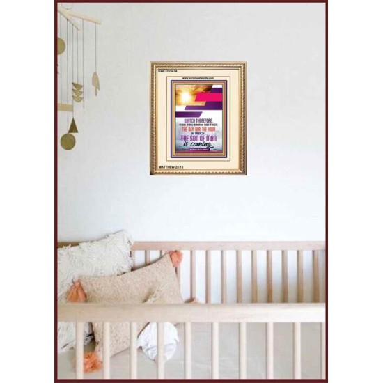 WATCH THEREFORE   Christian Framed Wall Art   (GWCOV5434)   