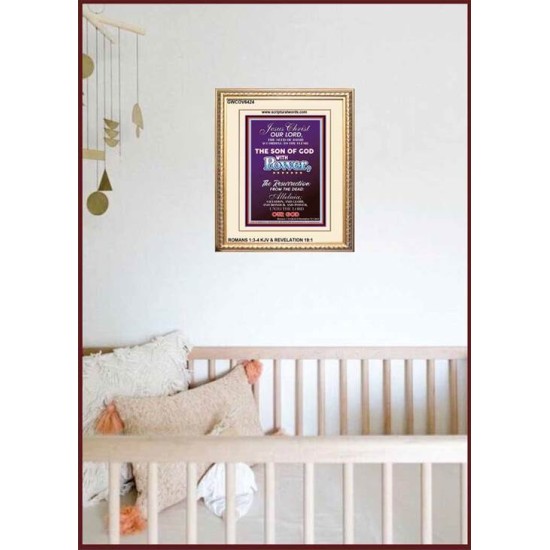 THE SEED OF DAVID   Large Frame Scripture Wall Art   (GWCOV6424)   