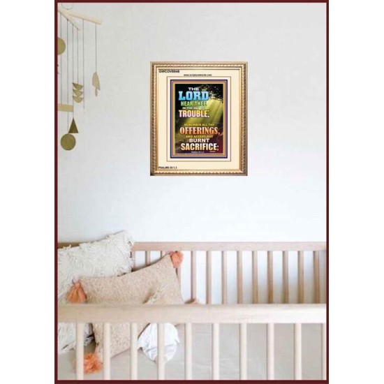 ALL THY OFFERINGS   Framed Bible Verses   (GWCOV8848)   