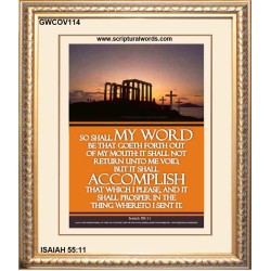 THE WORD OF GOD    Bible Verses Poster   (GWCOV114)   