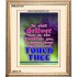 THERE SHALL NO EVIL TOUCH THEE   Scripture Wood Framed Signs   (GWCOV1271)   "18x23"