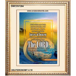 WORSHIP ONLY THY LORD THY GOD   Contemporary Christian Poster   (GWCOV1284)   