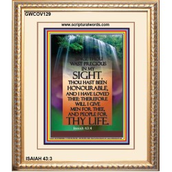 YOU ARE PRECIOUS IN THE SIGHT OF THE LORD   Christian Wall Dcor   (GWCOV129)   "18x23"