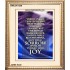 YOUR SORROW SHALL BE TURNED INTO JOY   Framed Scripture Art   (GWCOV1309)   "18x23"