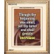 THY LATTER END SHALL GREATLY INCREASE   Framed Bible Verse   (GWCOV1313)   