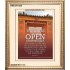 THY GATES SHALL BE OPEN CONTINUALLY   Christian Wall Dcor   (GWCOV1320)   "18x23"