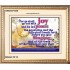YE SHALL GO OUT WITH JOY   Frame Bible Verses Online   (GWCOV1535)   "23X18"