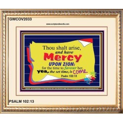 ARISE AND HAVE MERCY   Scripture Art Wooden Frame   (GWCOV2033)   