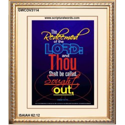 THOU SHALL BE CALLED SOUGHT OUT   Scripture Art Prints   (GWCOV3114)   