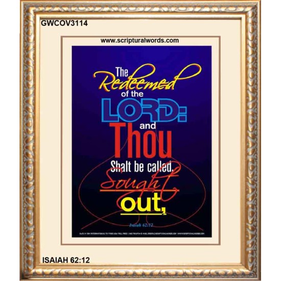 THOU SHALL BE CALLED SOUGHT OUT   Scripture Art Prints   (GWCOV3114)   