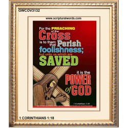 THE POWER OF GOD   Contemporary Christian Wall Art   (GWCOV3132)   
