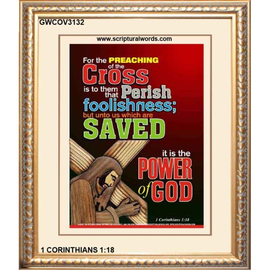 THE POWER OF GOD   Contemporary Christian Wall Art   (GWCOV3132)   