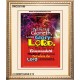 WHOM THE LORD COMMENDETH   Large Frame Scriptural Wall Art   (GWCOV3190)   
