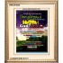 UNRIGHTEOUS SHALL NOT INHERIT THE KINGDOM   Large Framed Scripture Wall Art   (GWCOV3204)   "18x23"