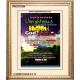 UNRIGHTEOUS SHALL NOT INHERIT THE KINGDOM   Large Framed Scripture Wall Art   (GWCOV3204)   