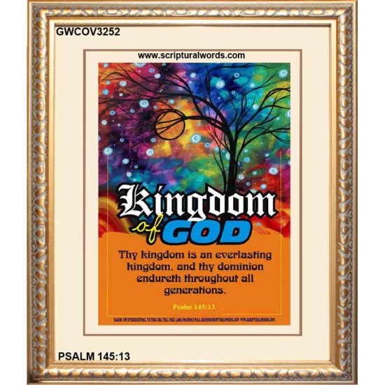 AN EVERLASTING KINGDOM   Framed Bible Verse   (GWCOV3252)   