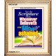 WHOSOEVER BELIEVETH   Acrylic Glass Frame Scripture Art   (GWCOV3297)   