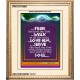 WITH ALL THY HEART   Scriptural Portrait Acrylic Glass Frame   (GWCOV3306B)   