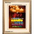 THE SPIRIT OF MAN IS THE CANDLE OF THE LORD   Framed Hallway Wall Decoration   (GWCOV3355)   "18x23"