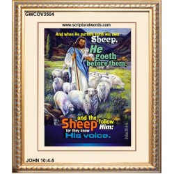 THEY KNOW HIS VOICE   Contemporary Christian Poster   (GWCOV3504)   
