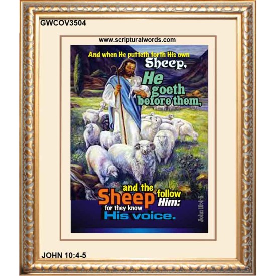 THEY KNOW HIS VOICE   Contemporary Christian Poster   (GWCOV3504)   