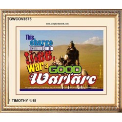 WARFARE   Bible Verses Frames Online   (GWCOV3575)   "23X18"