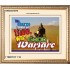 WARFARE   Bible Verses Frames Online   (GWCOV3575)   "23X18"