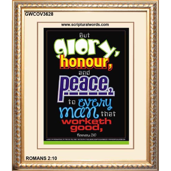 WORKETH GOOD   Scripture Art Prints   (GWCOV3628)   
