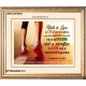 WALK IN LOVE   Christian Paintings Acrylic Glass Frame   (GWCOV4034)   