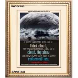 THICK CLOUD   Frame Bible Verse Online   (GWCOV4165)   