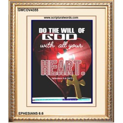 ALL YOUR HEART   Encouraging Bible Verses Framed   (GWCOV4355)   