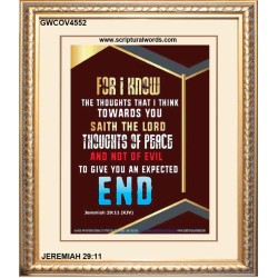 THOUGHTS OF PEACE   Inspiration Wall Art Frame   (GWCOV4552)   