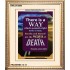THERE IS A WAY THAT SEEMETH RIGHT   Framed Religious Wall Art    (GWCOV4694)   "18x23"