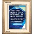 WHOMSOEVER MUCH IS GIVEN   Inspirational Wall Art Frame   (GWCOV4752)   "18x23"