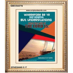 THE WILL OF THE LORD   Custom Framed Bible Verse   (GWCOV4778)   