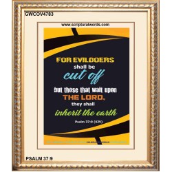 WAIT UPON THE LORD   Inspirational Bible Verse Frame   (GWCOV4783)   "18x23"