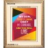 YOU WILL LIVE   Bible Verses Frame for Home   (GWCOV4788)   "18x23"