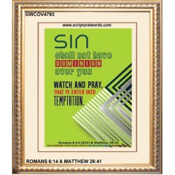 WATCH AND PRAY   Printable Bible Verses to Framed   (GWCOV4793)   "18x23"