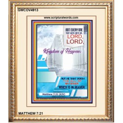 THE WILL OF MY FATHER    Acrylic Glass framed scripture art   (GWCOV4913)   