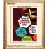 WE SHALL BE SAVED   Inspiration Wall Art Frame   (GWCOV4944)   "18x23"