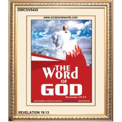 THE WORD OF GOD   Bible Verses Frame   (GWCOV5435)   