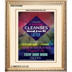 VESSEL FOR HONOR   Framed Bible Verse   (GWCOV5489)   "18x23"