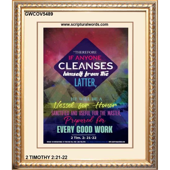 VESSEL FOR HONOR   Framed Bible Verse   (GWCOV5489)   