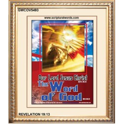 THE WORD OF GOD   Framed Religious Wall Art    (GWCOV5493)   
